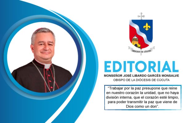 Trabajar por la paz es la misión prioritaria de la Iglesia